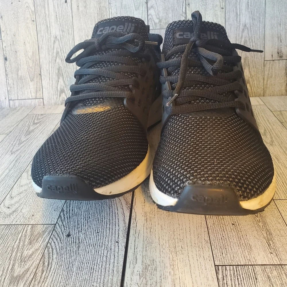 Capelli Unisex Pipeline SC NY Flex Black Running Shoes Sneakers Size‎ 8 #4